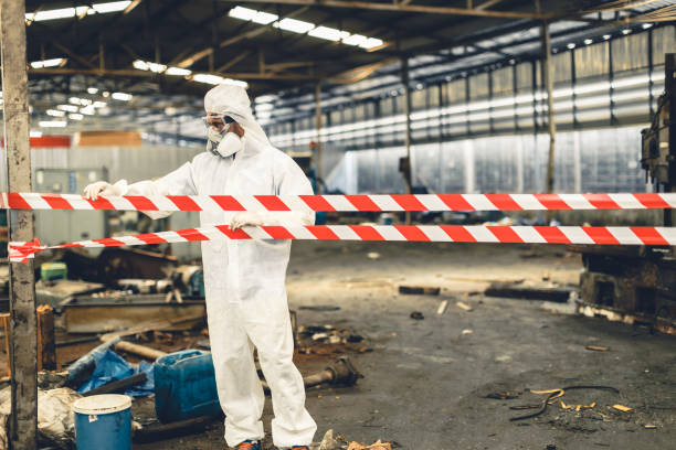 Professional Crime Scene Cleanup technician working in Lake Isabella, MI